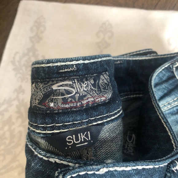 Suki Silver Jeans - Picture 6 of 11